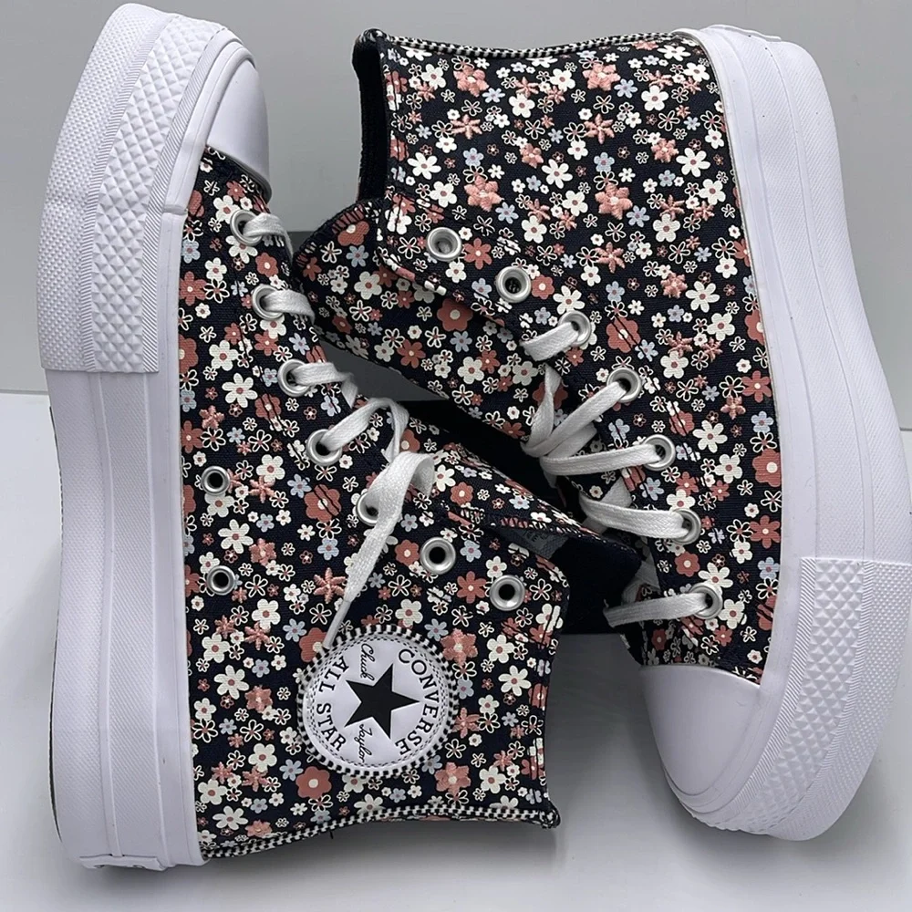 Converse WMNS CTAS LIFT HI TOTAL ECLIPSE/WHITE A14264C Platforms Sneakers